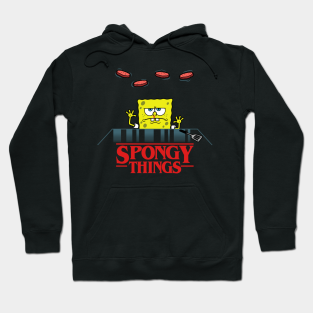 Funny Designs Hoodie - Spongy Things by BoggsNicolas